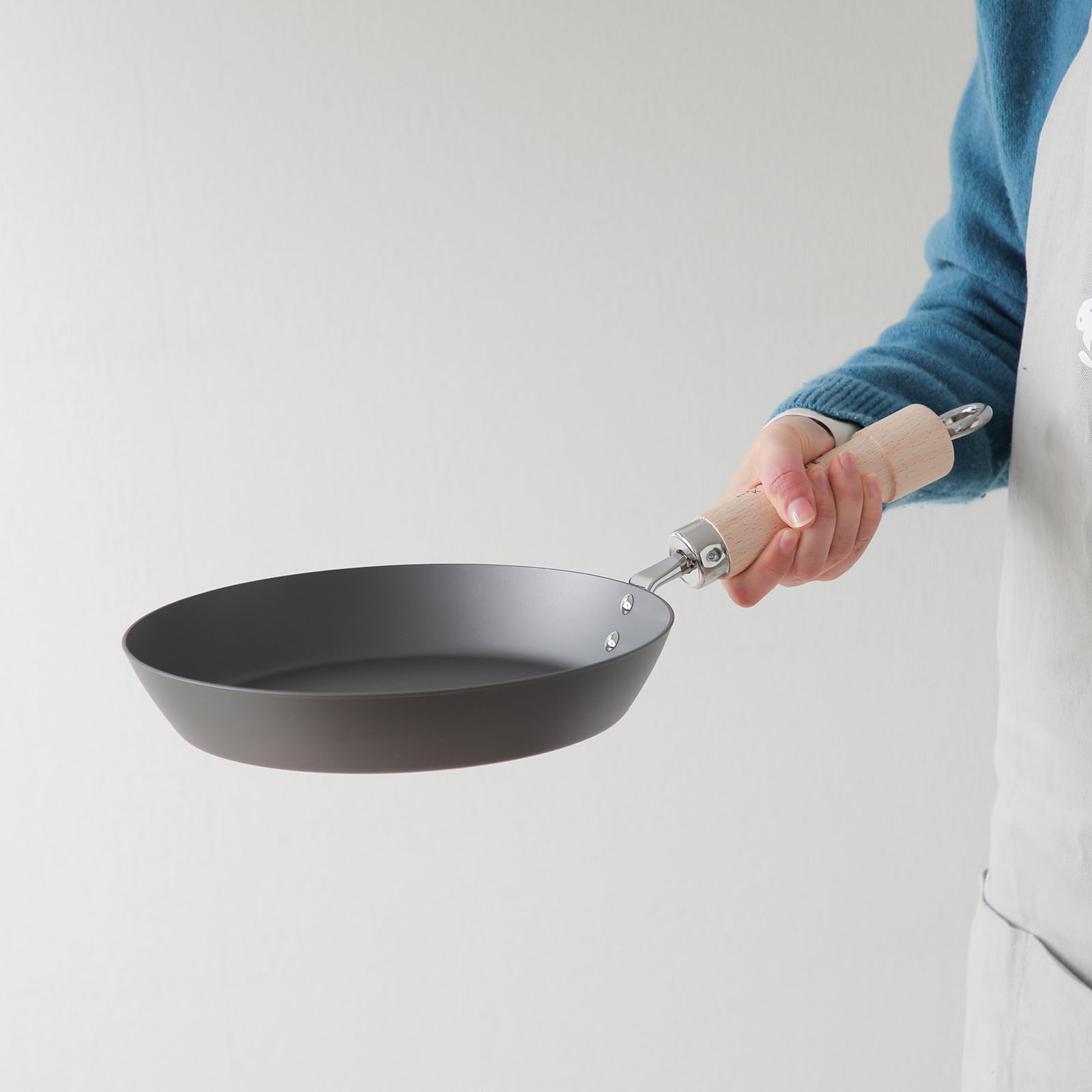 리버라이트 키와메 철 두꺼운 프라이팬 24cm 스타트팩 이미지 7