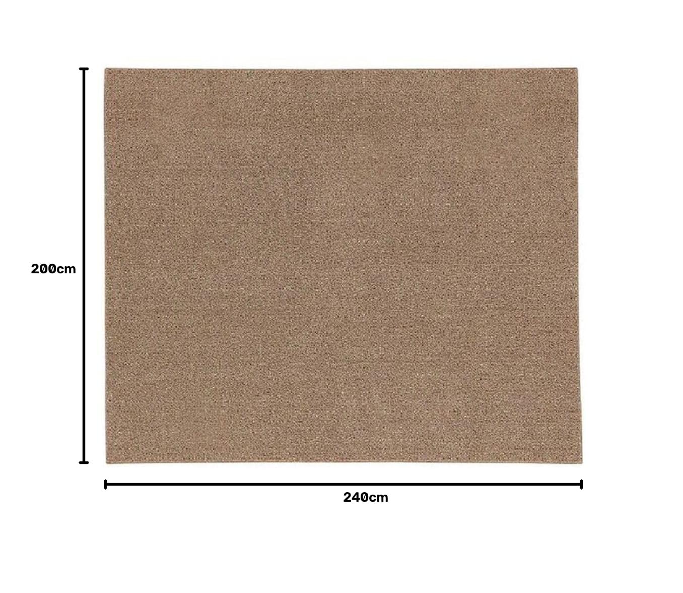 니토리 N클린워시 베이지 7224053 200x240cm 러그 먼지방지 세탁가능 이미지 3