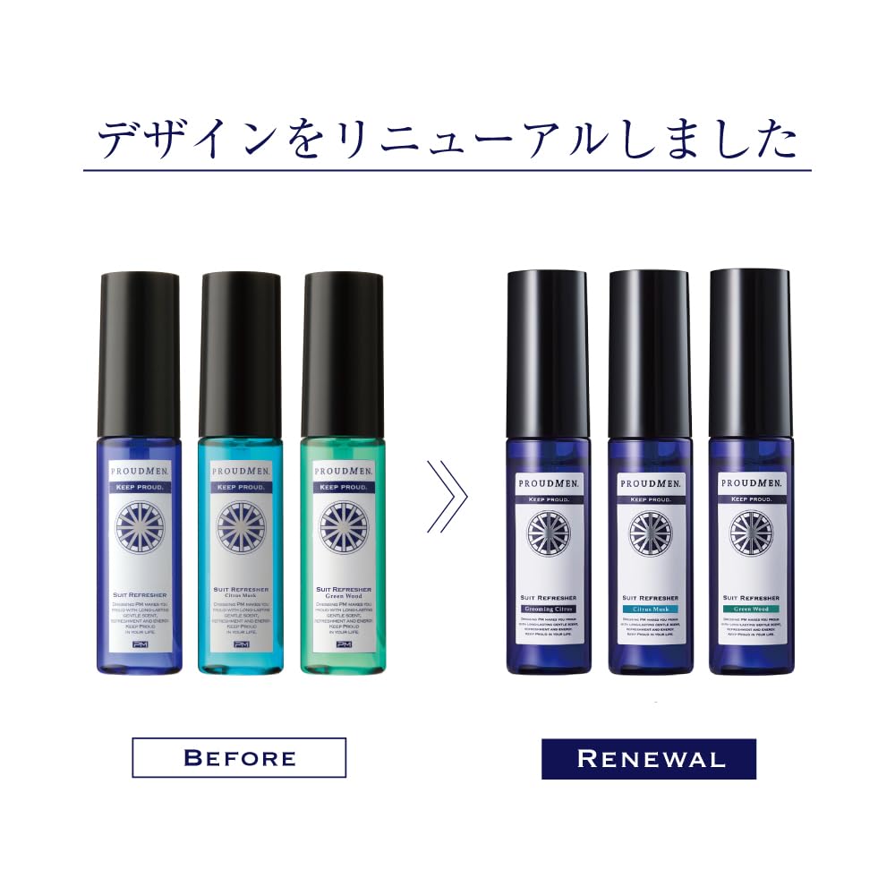 프라우드맨 수트 리프레셔 3종 세트 휴대용 15ml 3개입 이미지 2
