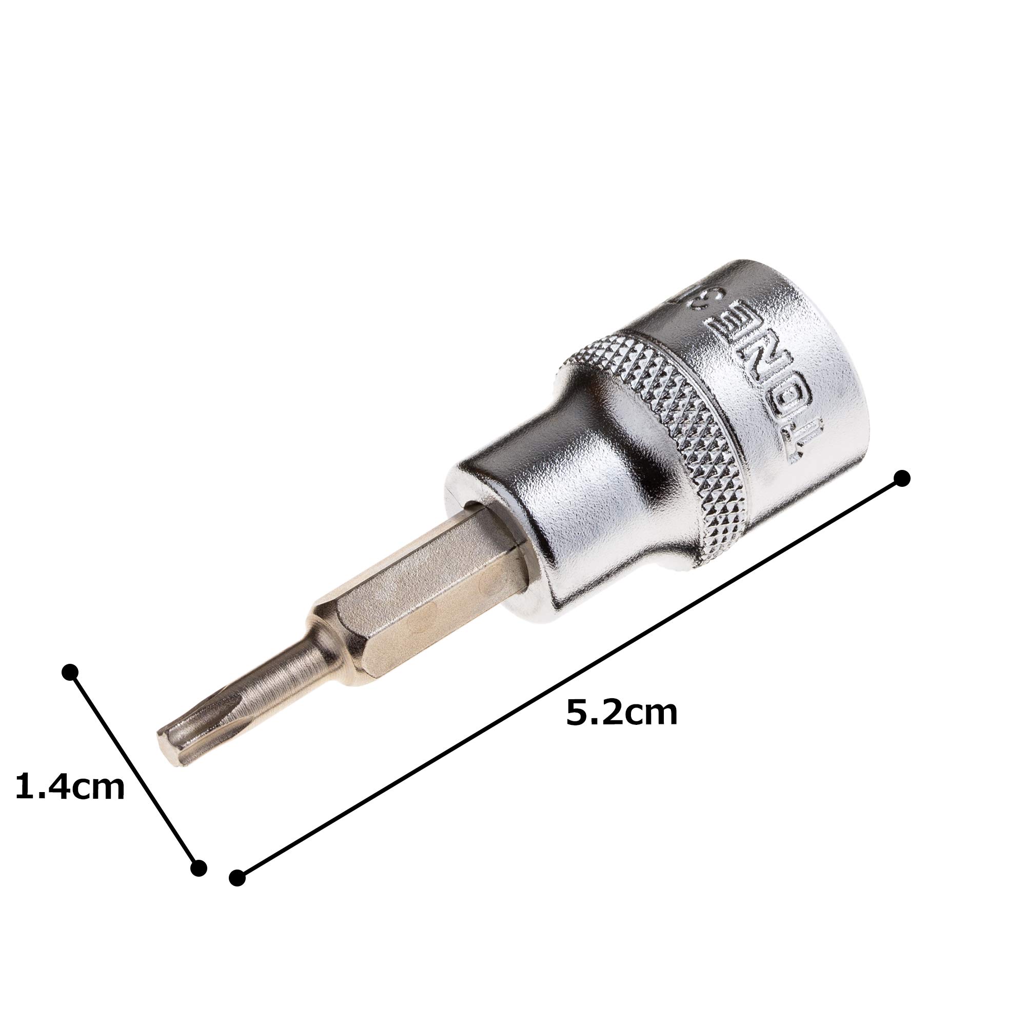 토네 3TX-T15 9.5mm 별렌치 소켓 강력형 이미지 3