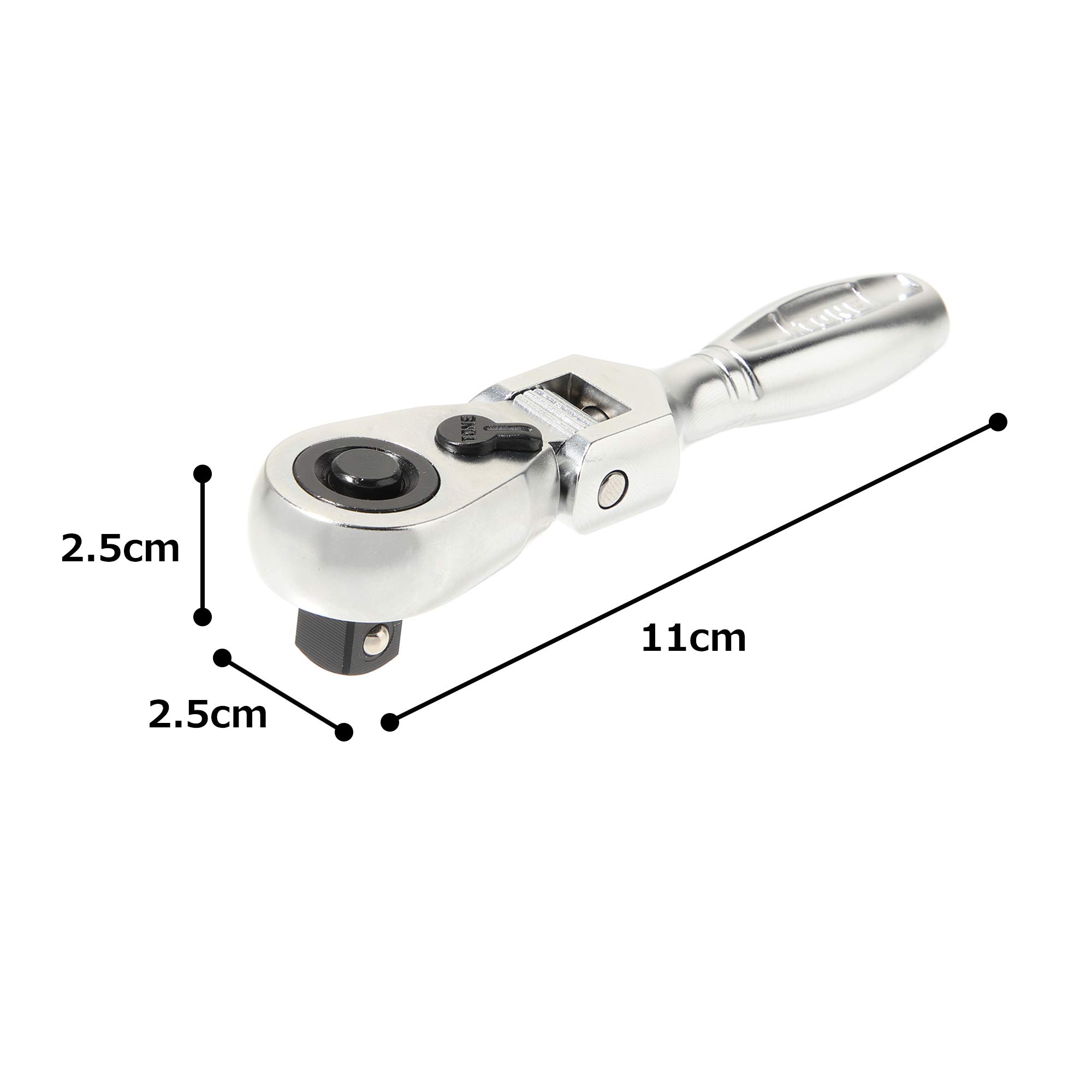 토네 숏 스윙 라쳇핸들 RH3FHS 9.5mm 홀드타입 이미지 7