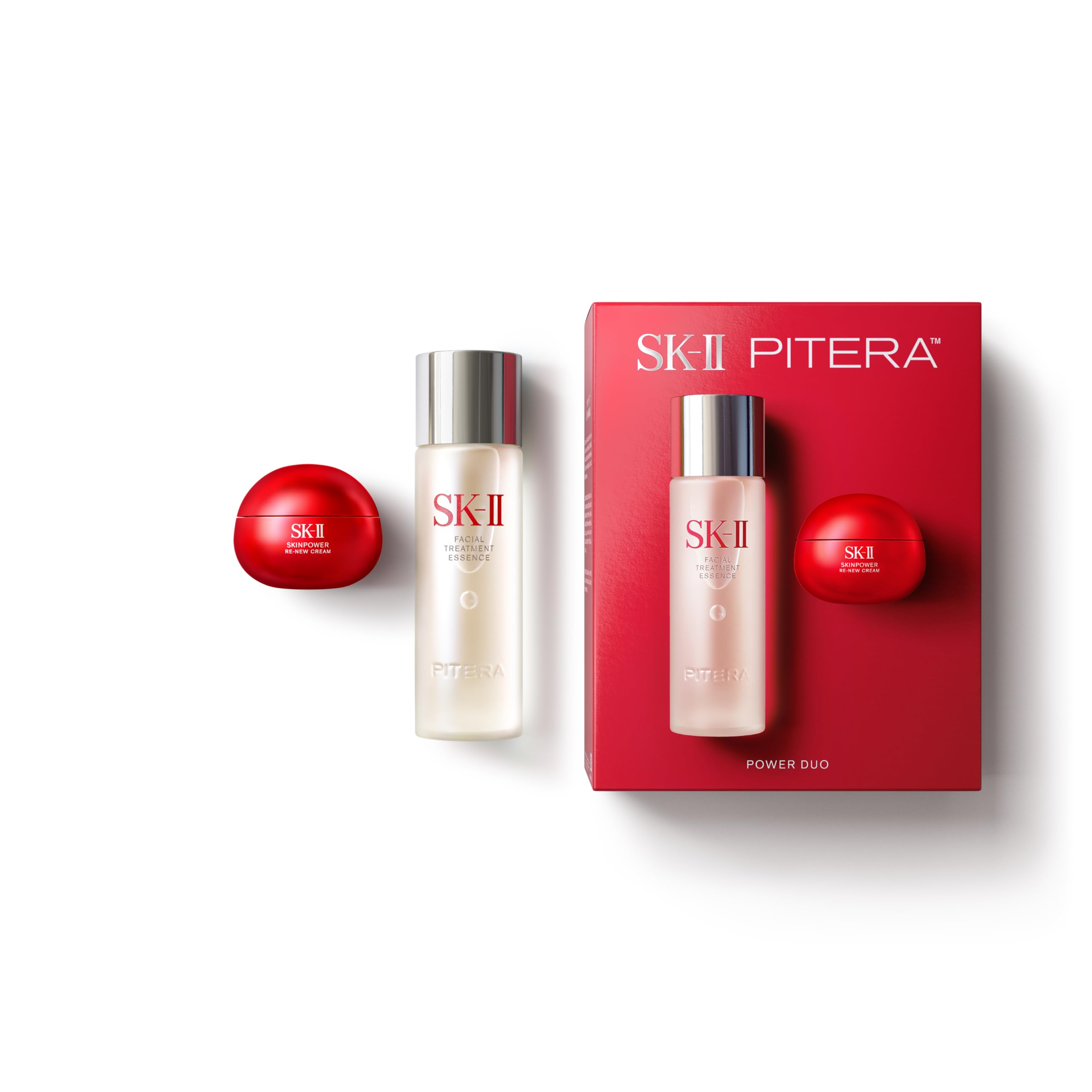 SK-II 피테라 파워 듀오 세트 75ml 15g 기초 스킨케어 세트