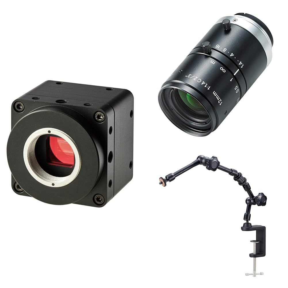 호잔 HDMI 연결 200만 화소 측정 기능 내장 초점거리 12mm 작동거리 100mm-∞ 암 이미지 1