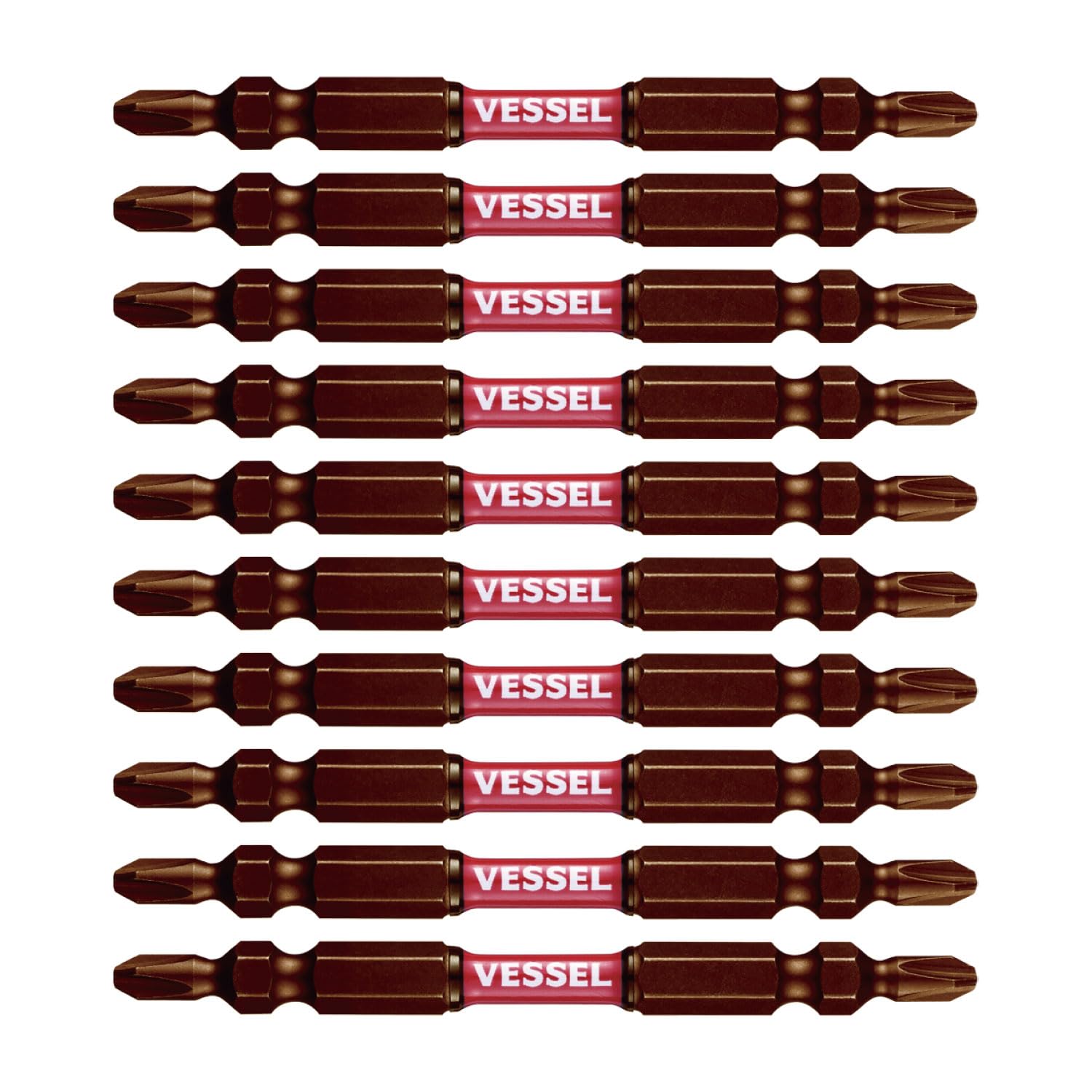 베셀 사키스보 슬림 토션 비트 SDT10P2082F +2 82mm 10개입 이미지 1