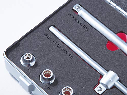 KTC TB415W 12.7mm 소켓 렌치 세트 19종 이미지 2