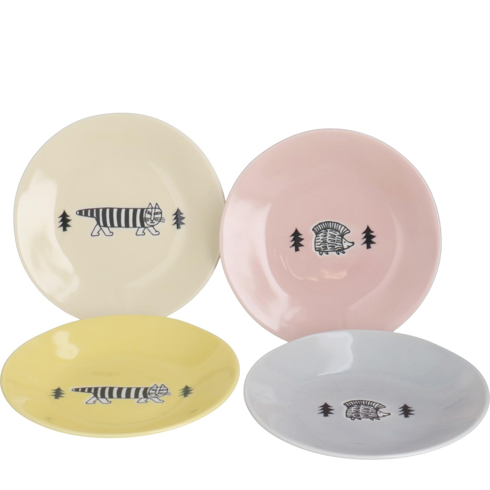 야마카 리사 라슨 스트롤 4종 세트 LL90-190 13.5cm 플레이트