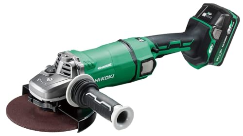 하이코키 G3618DA 180mm 충전 디스크 그라인더 세트 4.0Ah 2구 무단변속