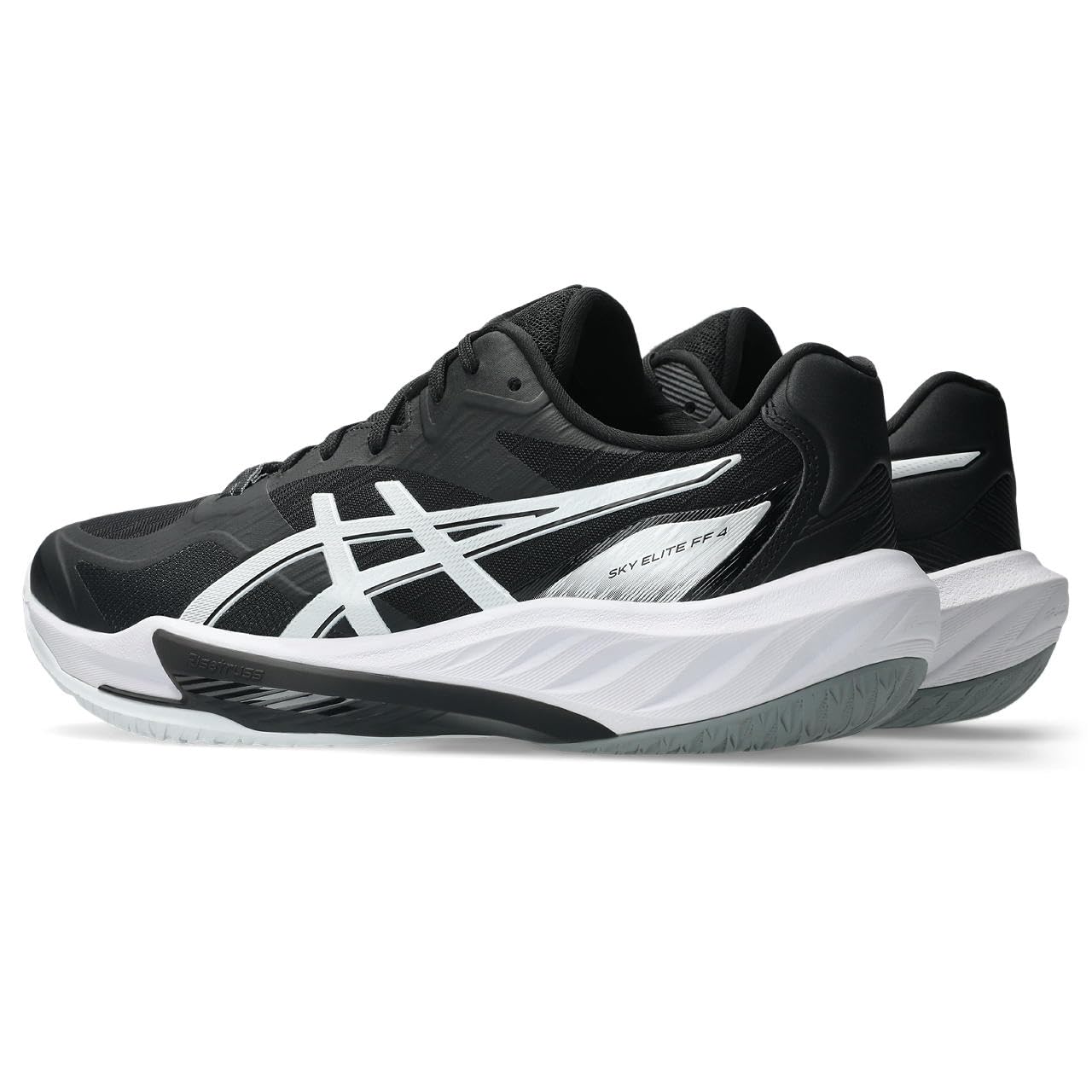 아식스 배구화 스카이 엘리트 FF 4 26.5 cm 2E 001(블랙/퓨어 실버) 이미지 2