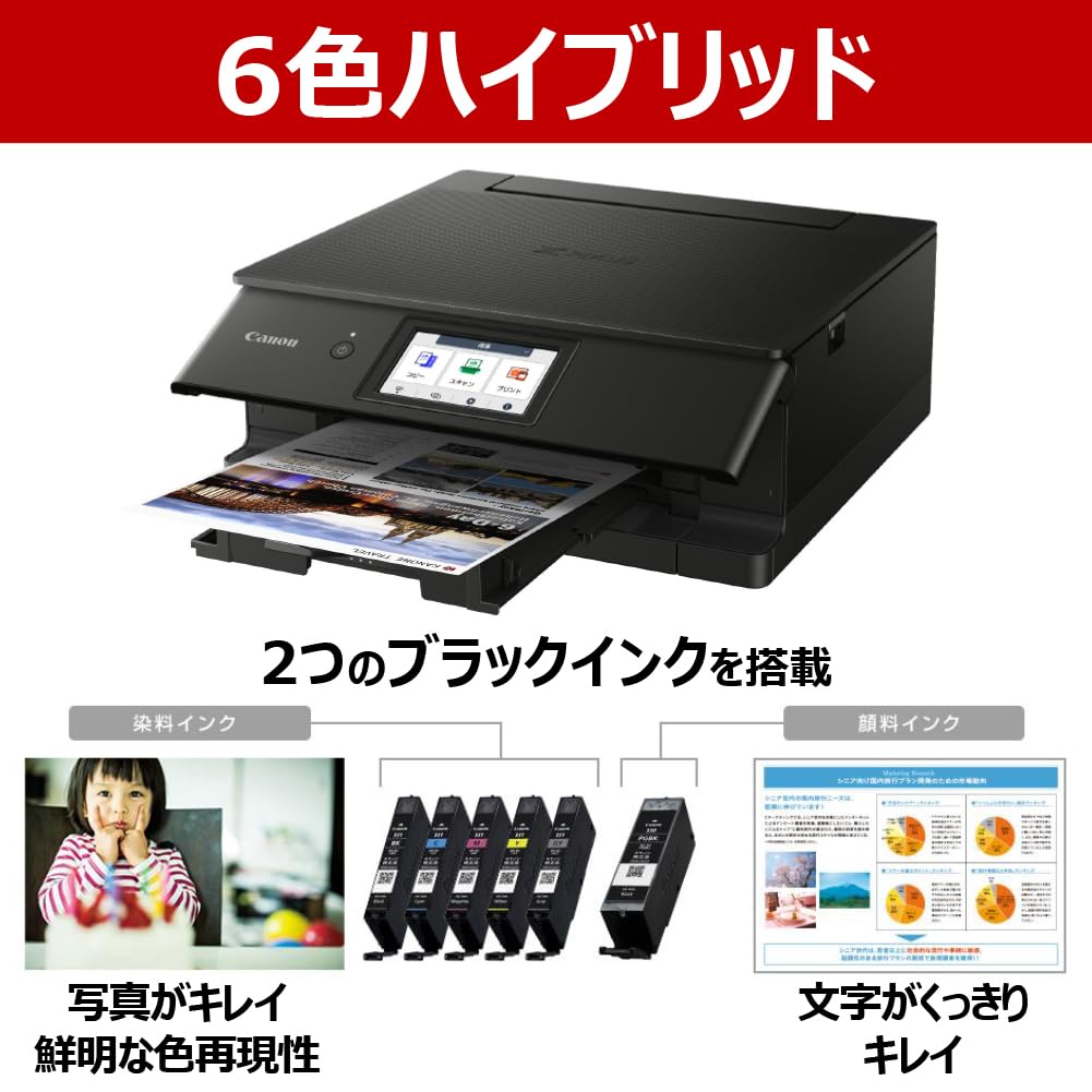 캐논 PIXUS TS8830 블랙 A4 잉크젯 복합기 이미지 5