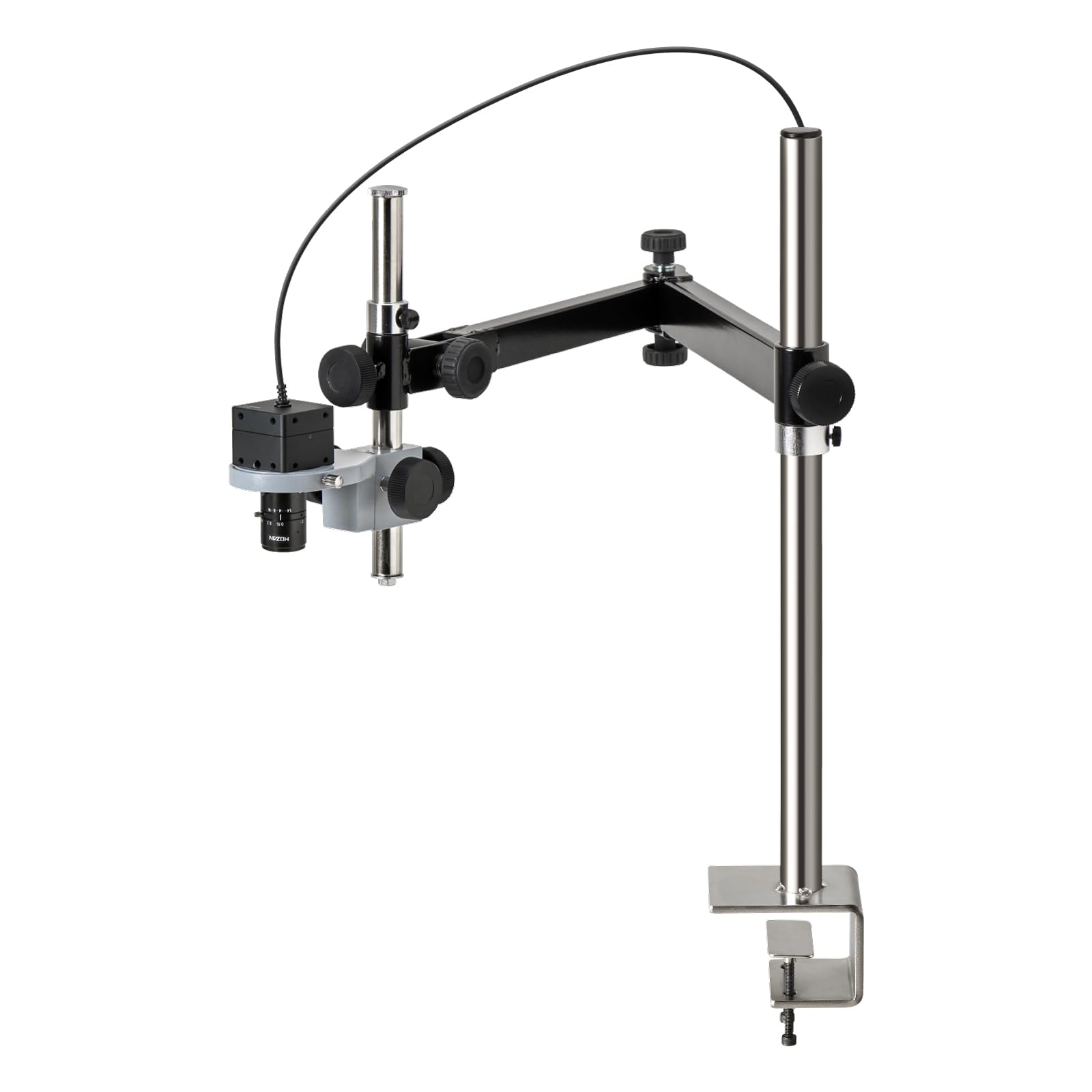 호잔 USB 연결 500만 화소 초점거리 12mm 작동거리 100mm-∞ 롱 암 클램프