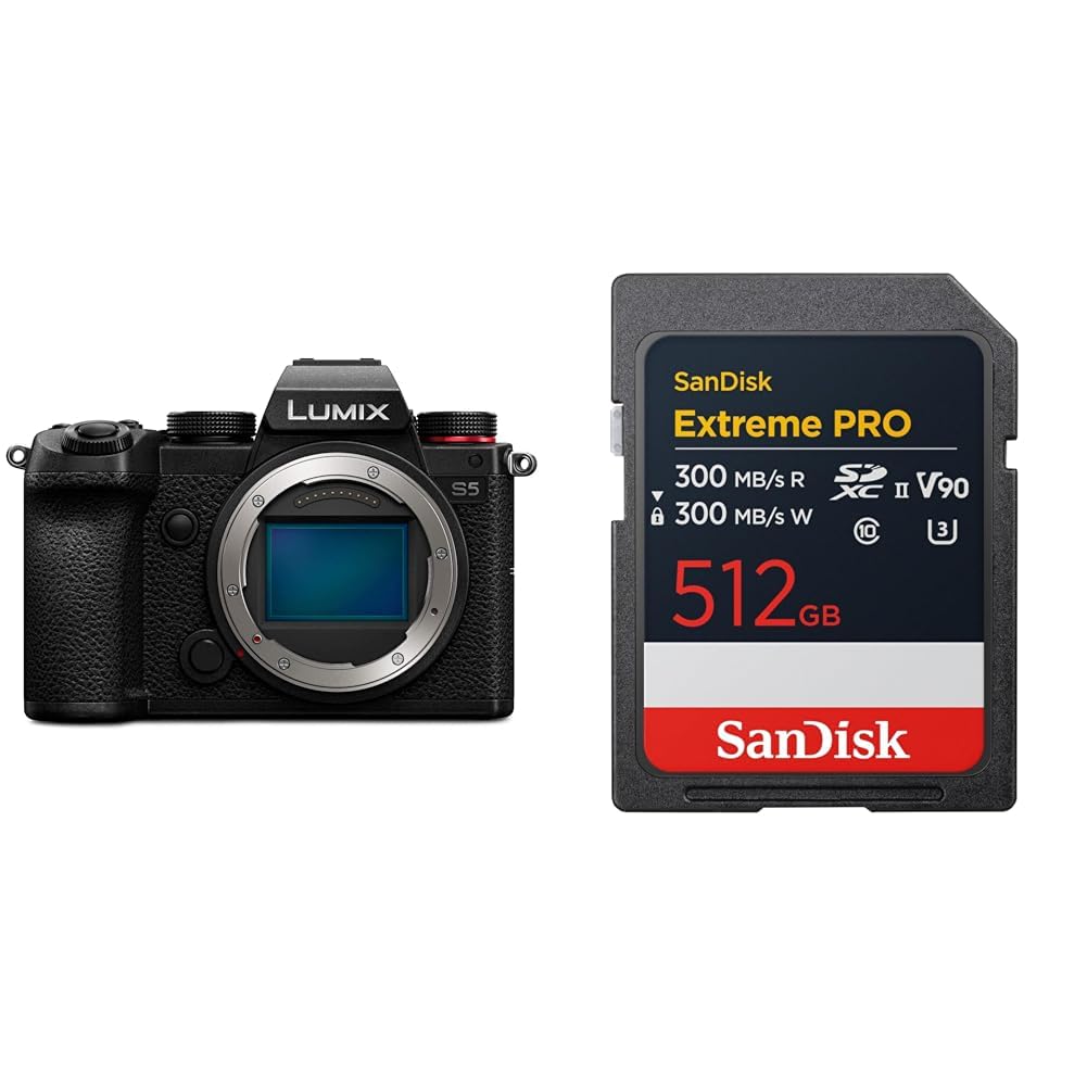 파나소닉 루믹스 DC-S5-K 블랙 바디 512GB V90 이미지 1
