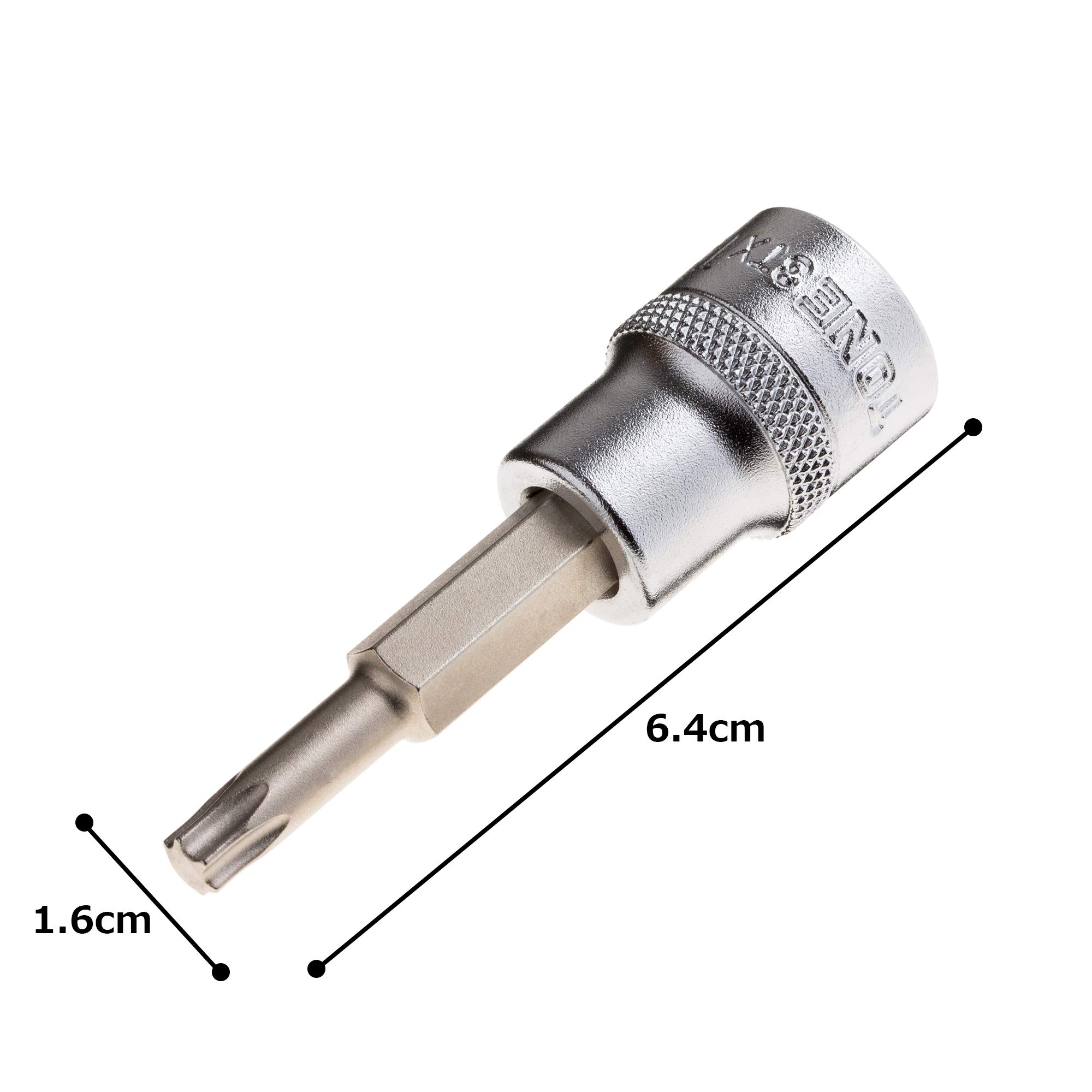토네 HP3TX-T30 9.5mm 별렌치 소켓 강력형 T30 이미지 3