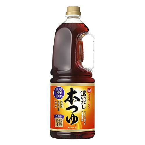 기꼬만 진한 육수 혼쯔유 1800ml 4배 농축