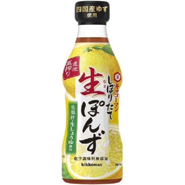 기꼬만 시보리타테 생 폰즈 간장 360ml