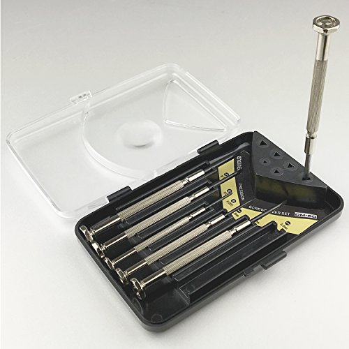 엔지니어 DM-60 6종 정밀 드라이버 세트 클리어 블랙 날끝 000~ -1.8~-3.0 이미지 2