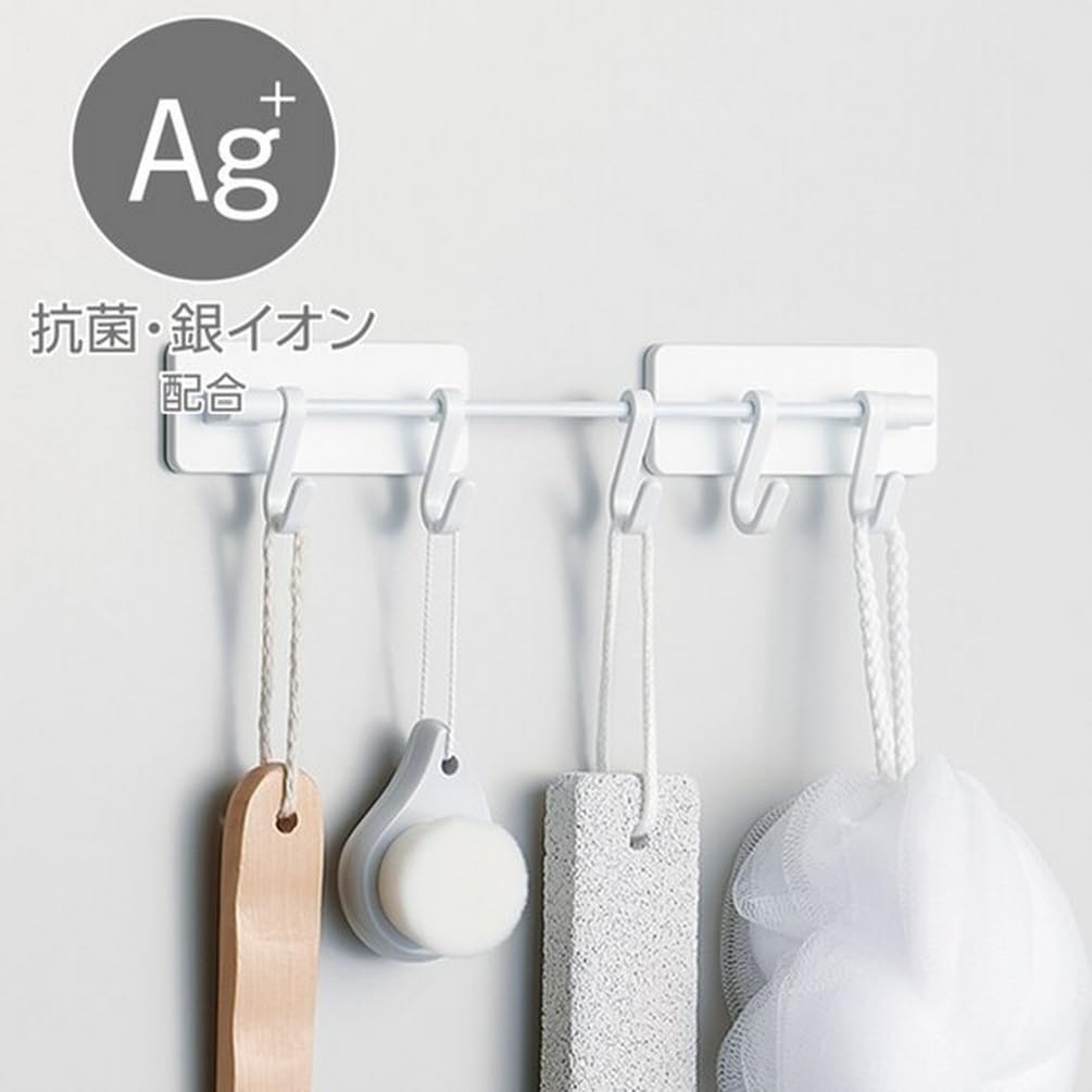 니토리 AL02 화이트 마그네틱 5구 후크 이미지 5