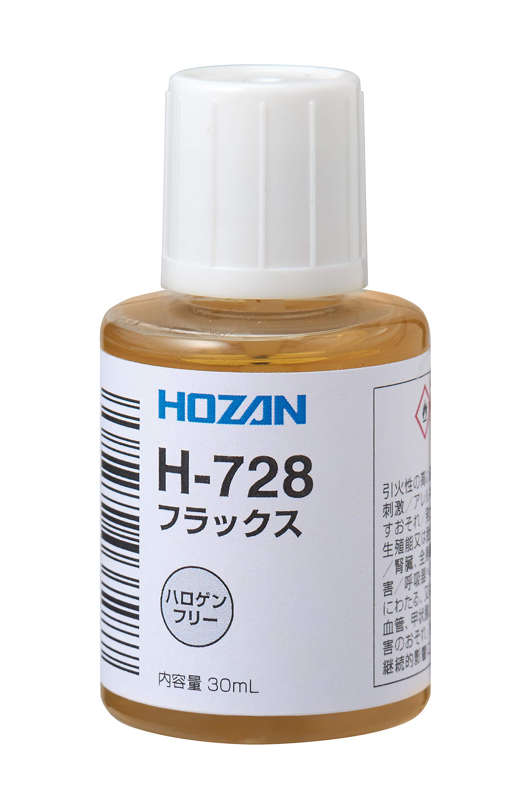 호잔 플럭스 H-728 30mL 붓 포함 소 할로겐 프리