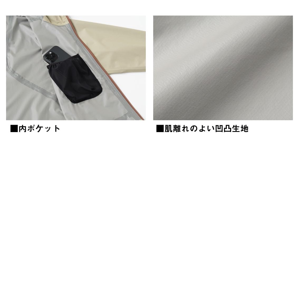 다이와 레인맥스 DR-3926J 라이트 쇼트 레인 재킷 L 건메탈 이미지 4