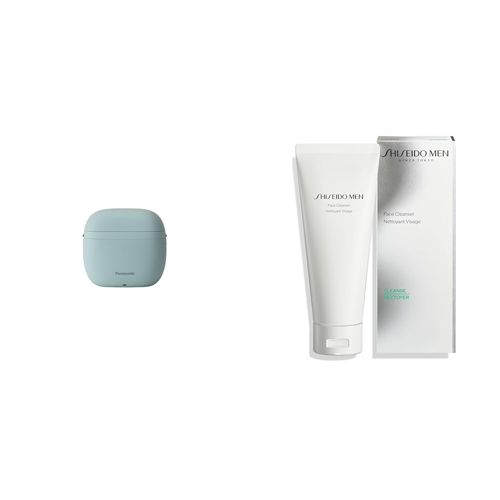 파나소닉 람대쉬 팜인 ES-P330U-B 3중날 전기면도기 시세이도 맨 세안제 세트