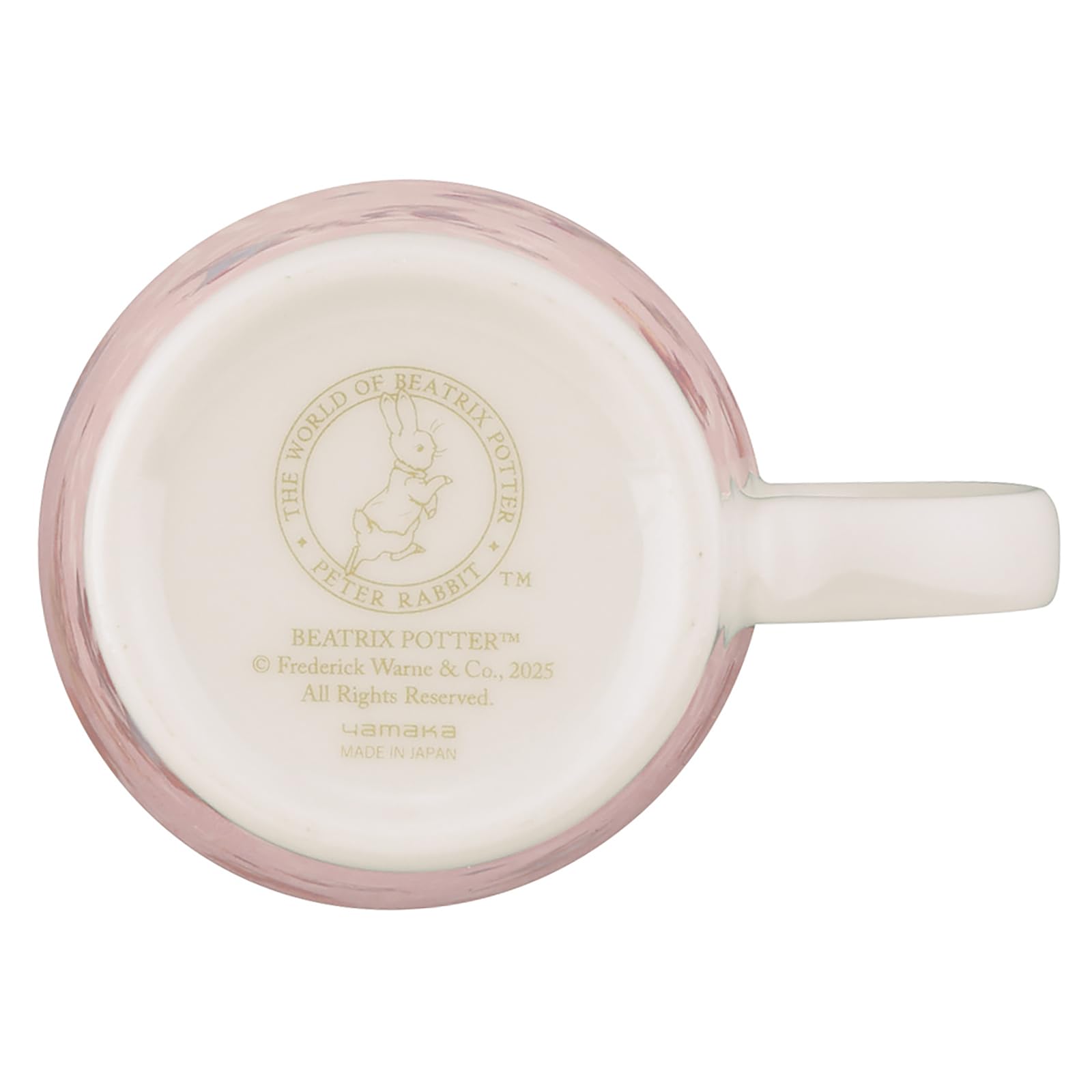 야마카 피터래빗 글로우 와일드 드롭 PR671-11 300ml 머그컵 이미지 4