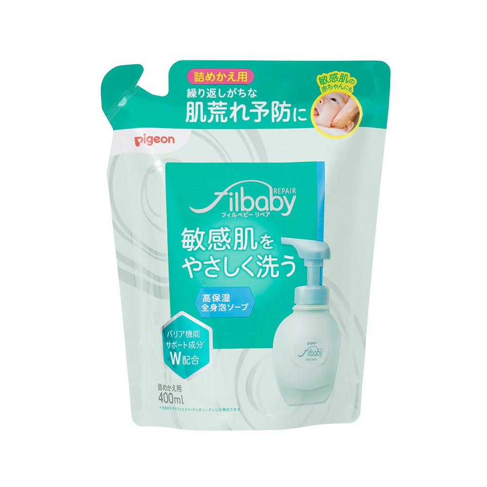 피죤 필베이비 리페어 전신 거품 워시 리필 400ml