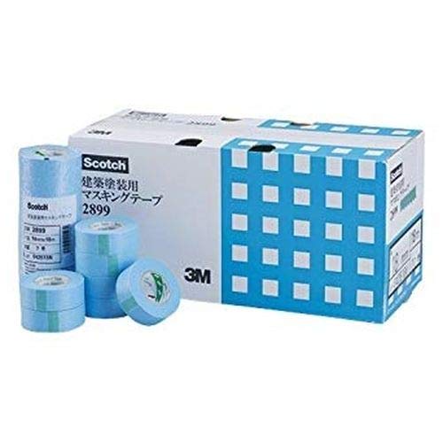3M 2899 건축 도장용 마스킹 테이프 50mm 18m 20권 50mm폭 1소박스 이미지 3