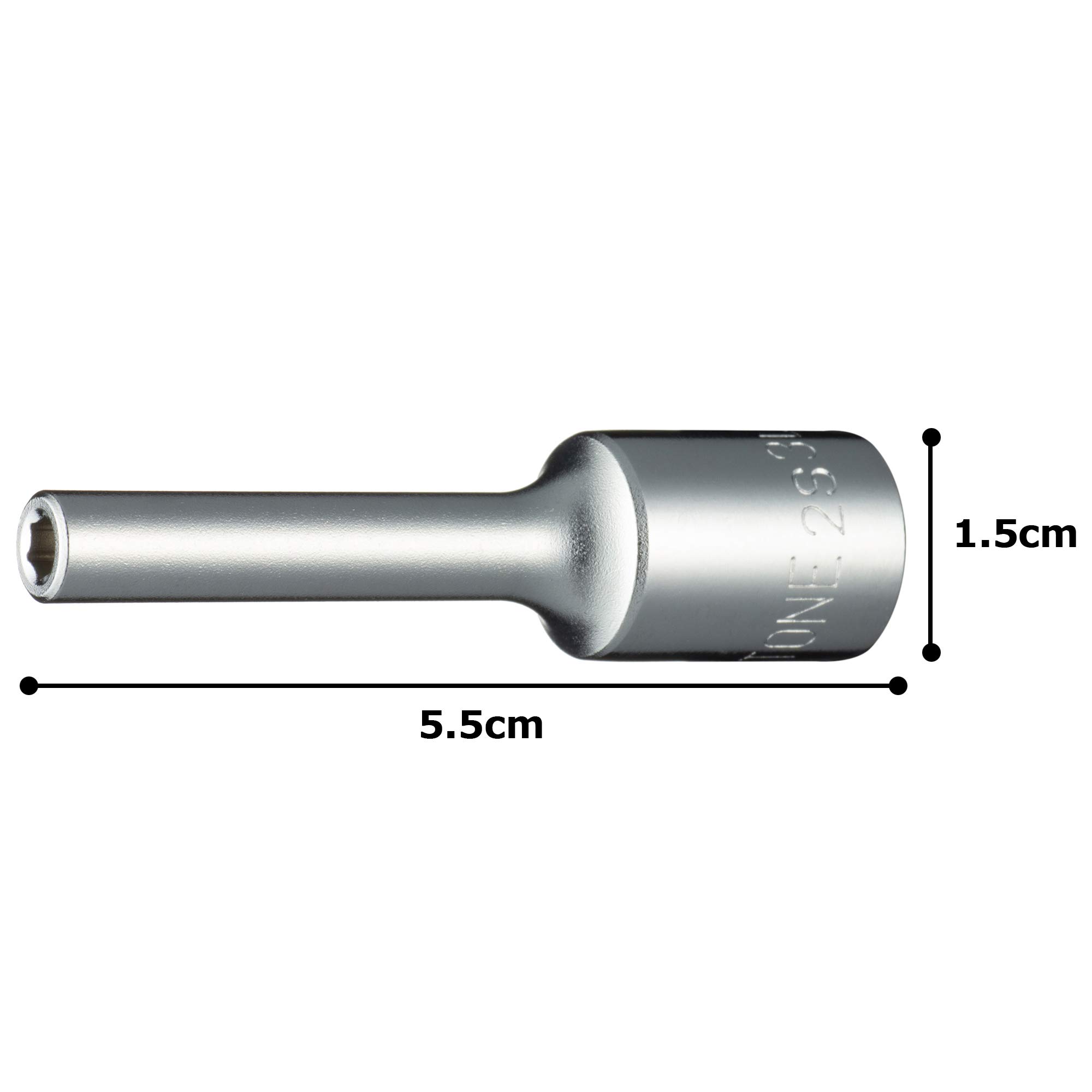 토네 HP2S-03L 3mm 6각 딥소켓 이미지 5