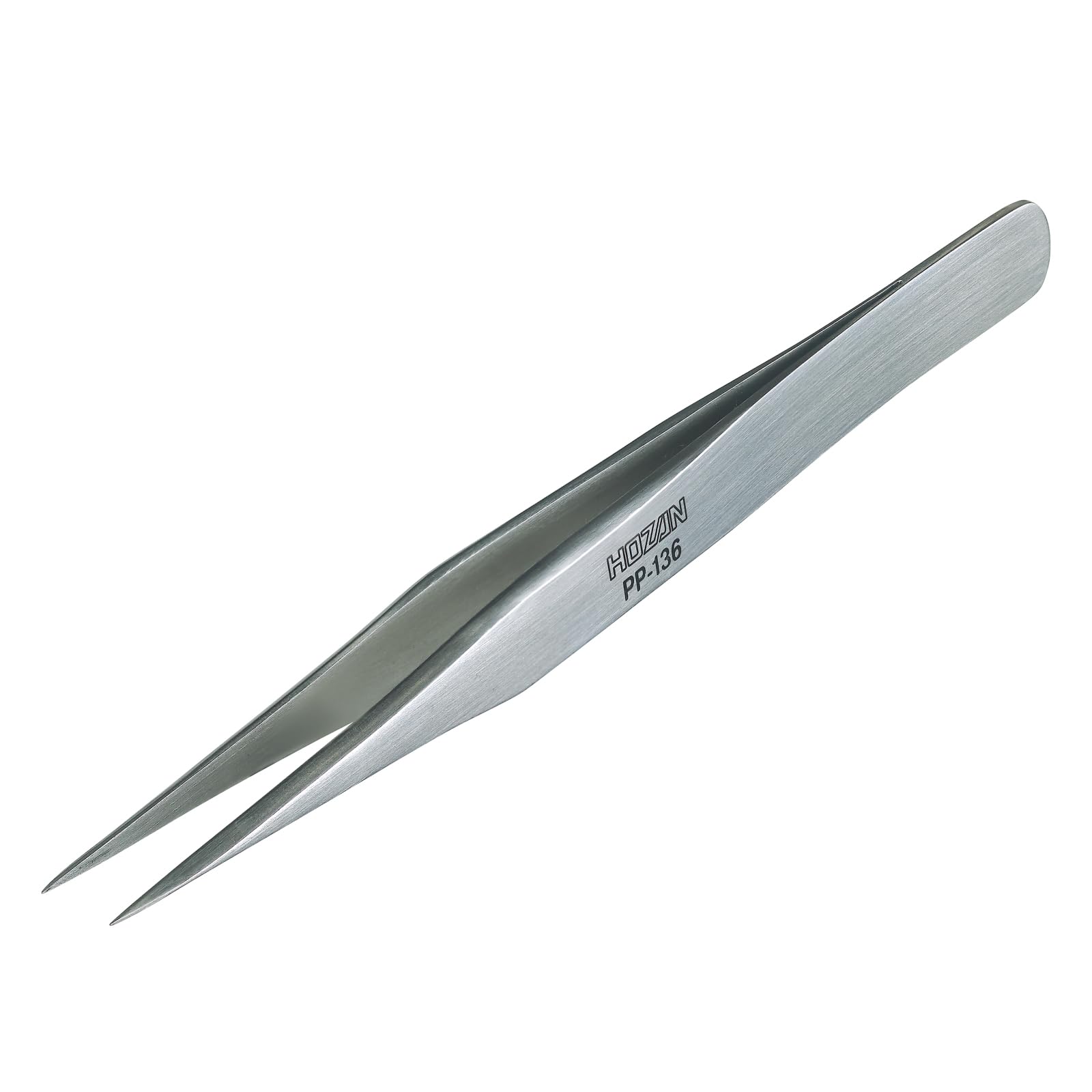 호잔 PP-136 정밀 핀셋 125mm 직형 핀셋 단품 스트레이트 선단폭 0.25mm
