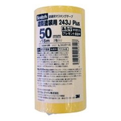 3M 243J Plus 243JDIY-50 50mm 건축용 마스킹테이프 폭 50mm 멀티팩