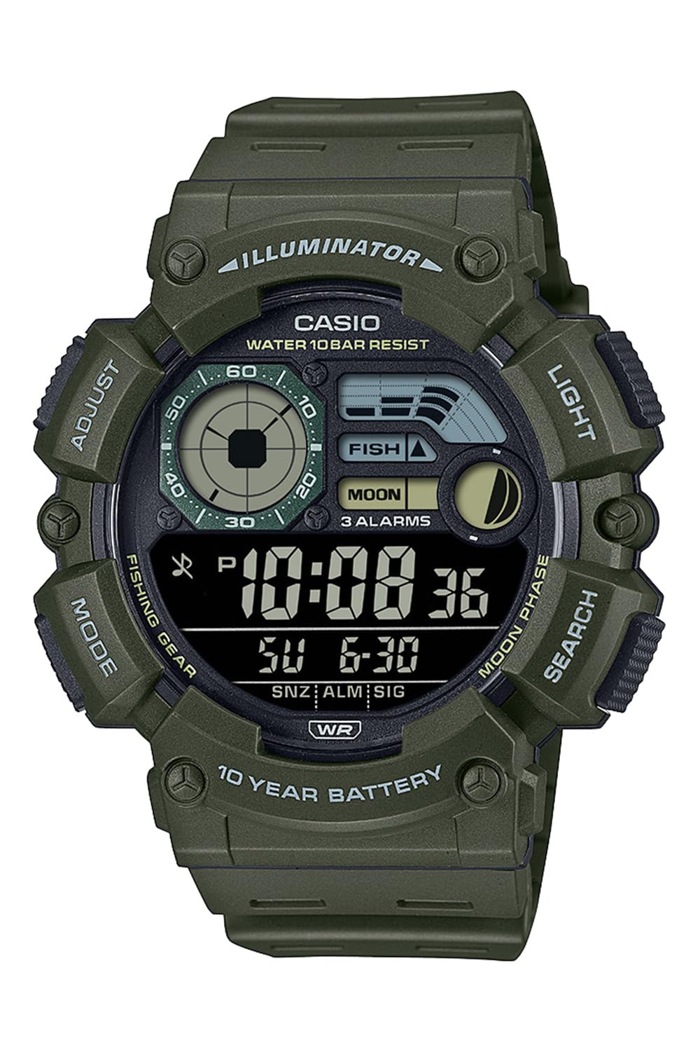 카시오 컬렉션 WS-1500H-3BJF 디지털 손목시계