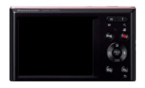 [중고] 파나소닉 루믹스 핑크 DMC-FH10-P 디지털카메라 광학5배줌 이미지 3