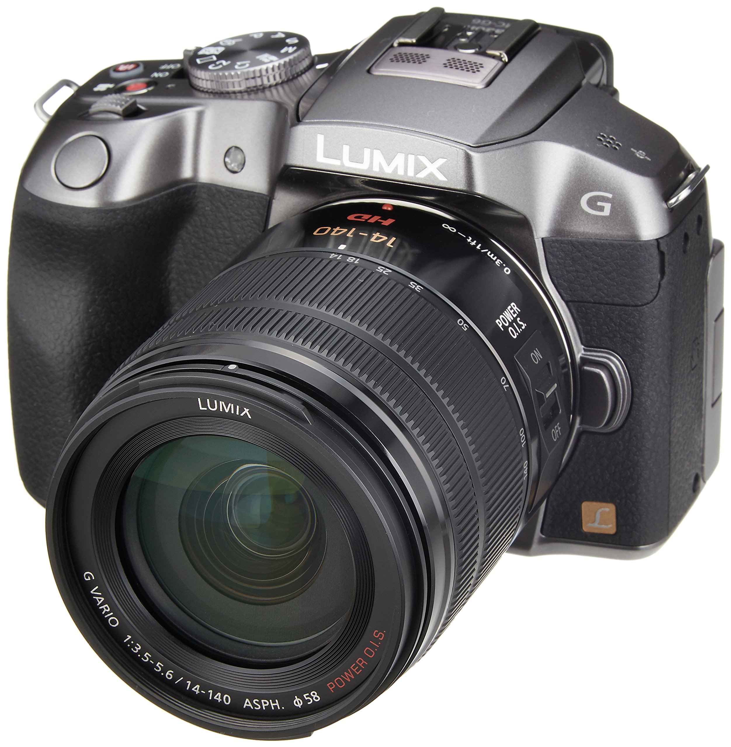 [중고] 파나소닉 루믹스 실버 DMC-G6H 미러리스 카메라 14-140mm 렌즈킷 이미지 5