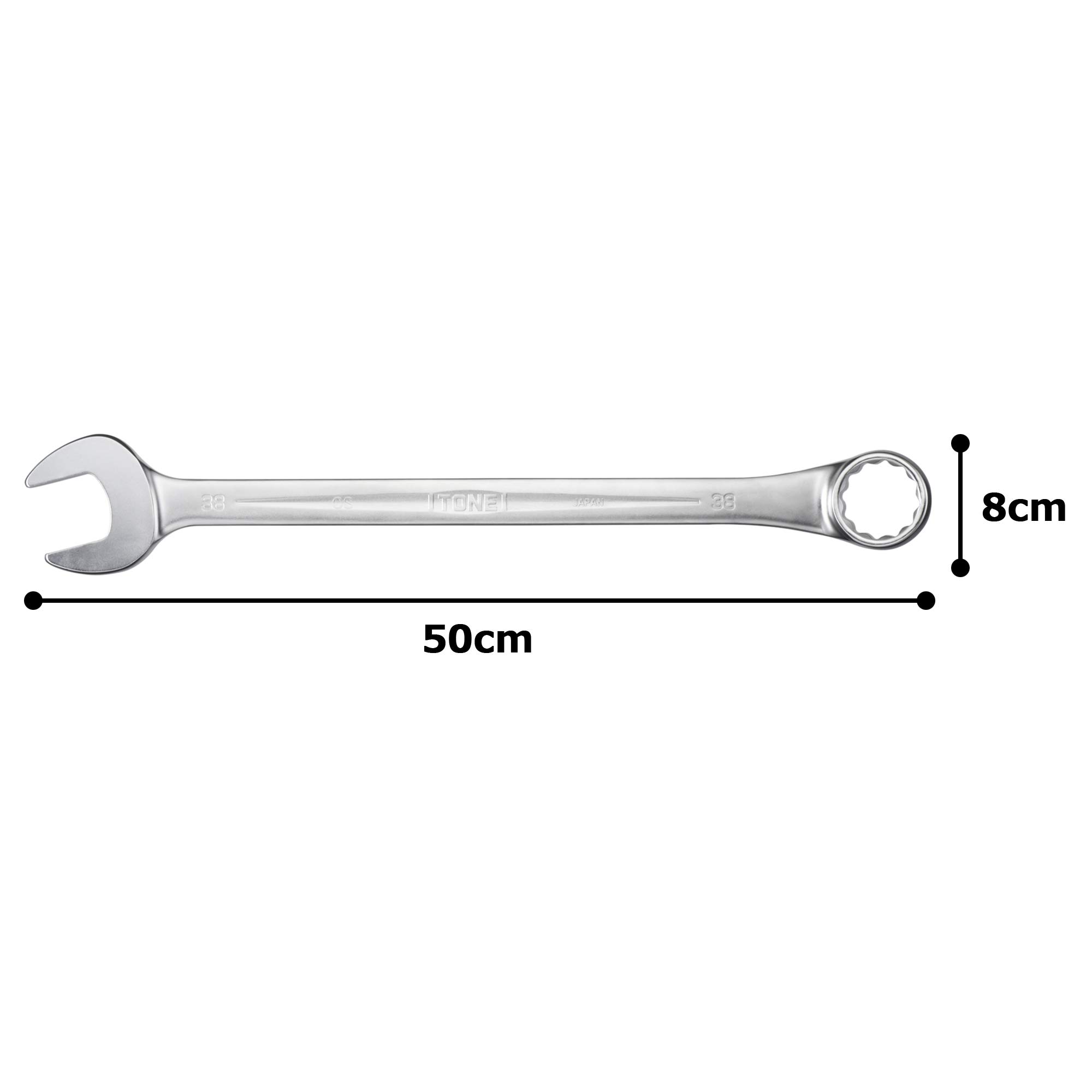 토네 HPCS-38 38mm 콤비네이션 렌치 이미지 5