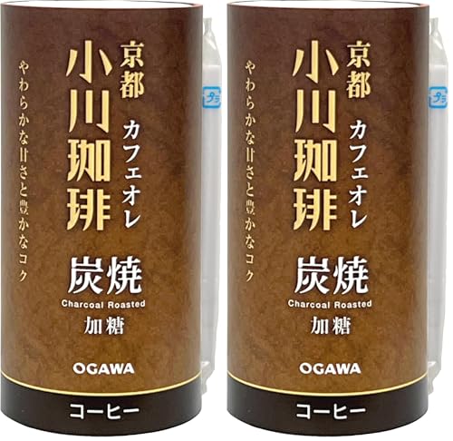 오가와커피 숯불 카페오레 가당 195g 15개입 Pack of 이미지 2