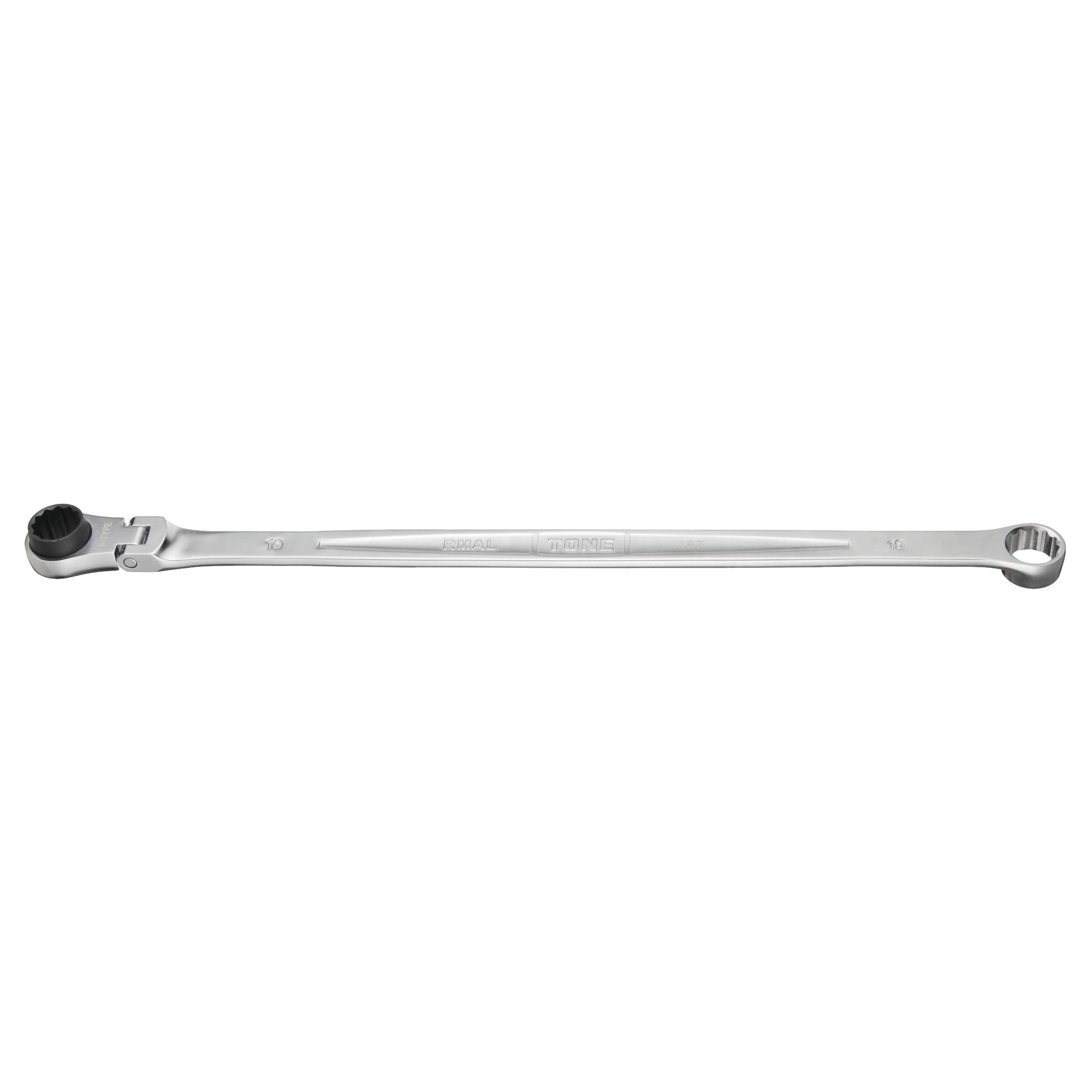 토네 RMA-19L 19mm 초롱형 플렉시블 라쳇 렌치