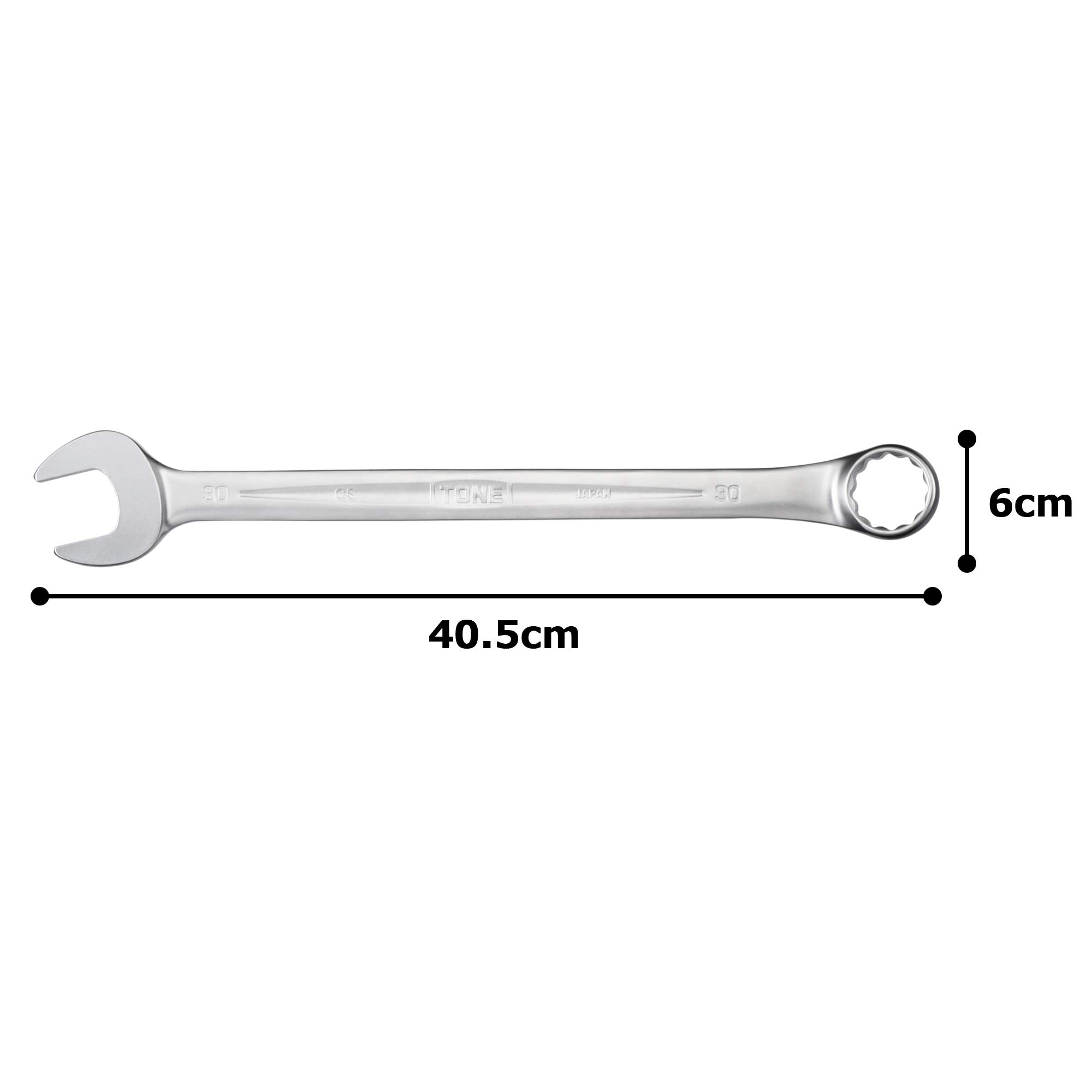 토네 콤비네이션 스패너 HPCS-30 30mm 이미지 5