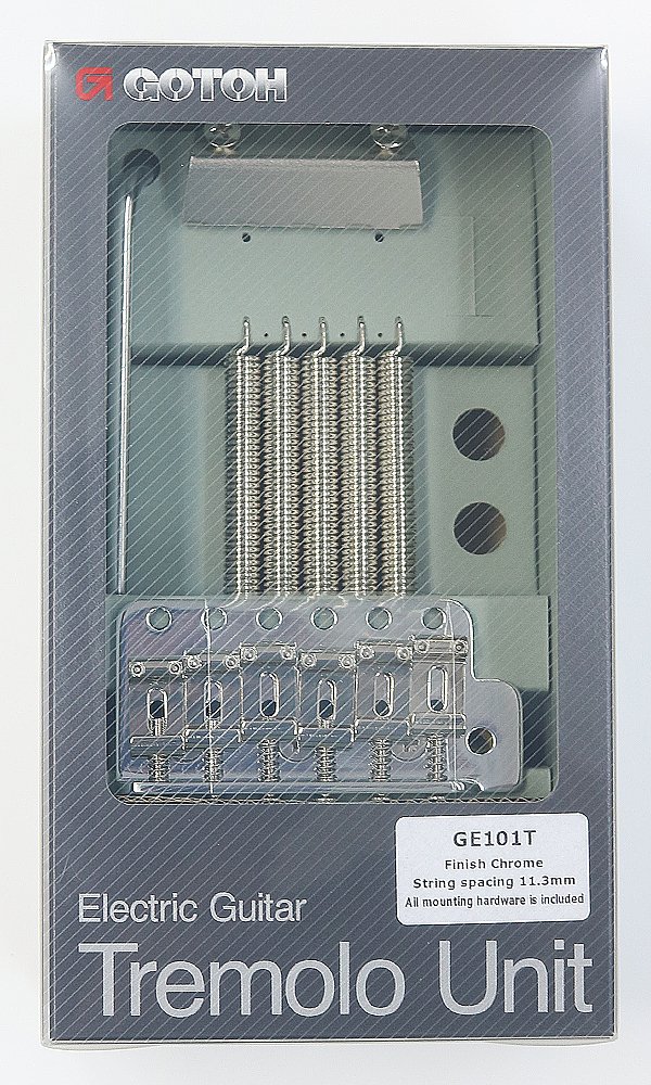 고토 GE101TC PGE101TC 싱크로나이즈드 트레몰로 크롬 이미지 2