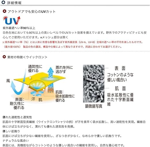 몽벨 1114686 반팔 티셔츠 M 블루그린 이미지 6