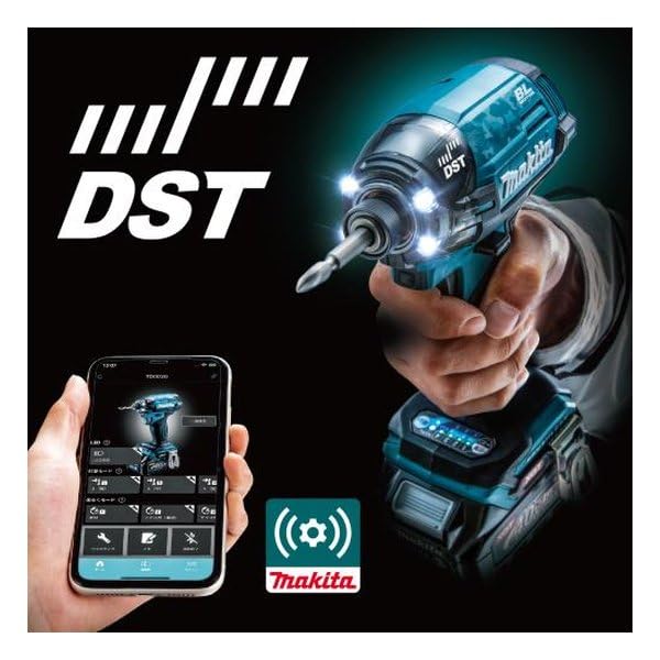마키타 충전식 임팩트 드라이버 TD002GZO 올리브 40Vmax 이미지 2