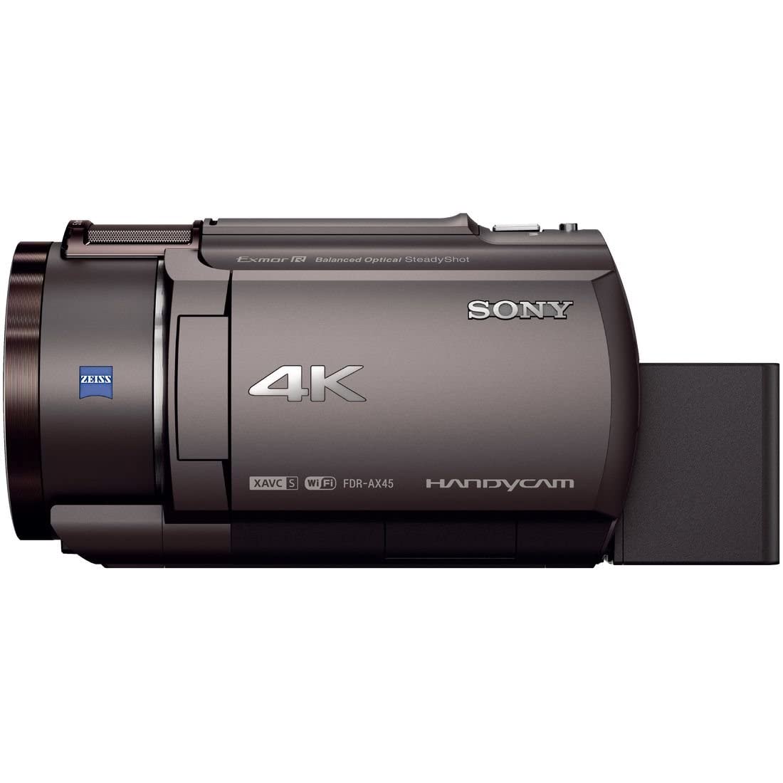 소니 핸디캠 브론즈브라운 FDR-AX45A 64GB 4K 캠코더 이미지 9