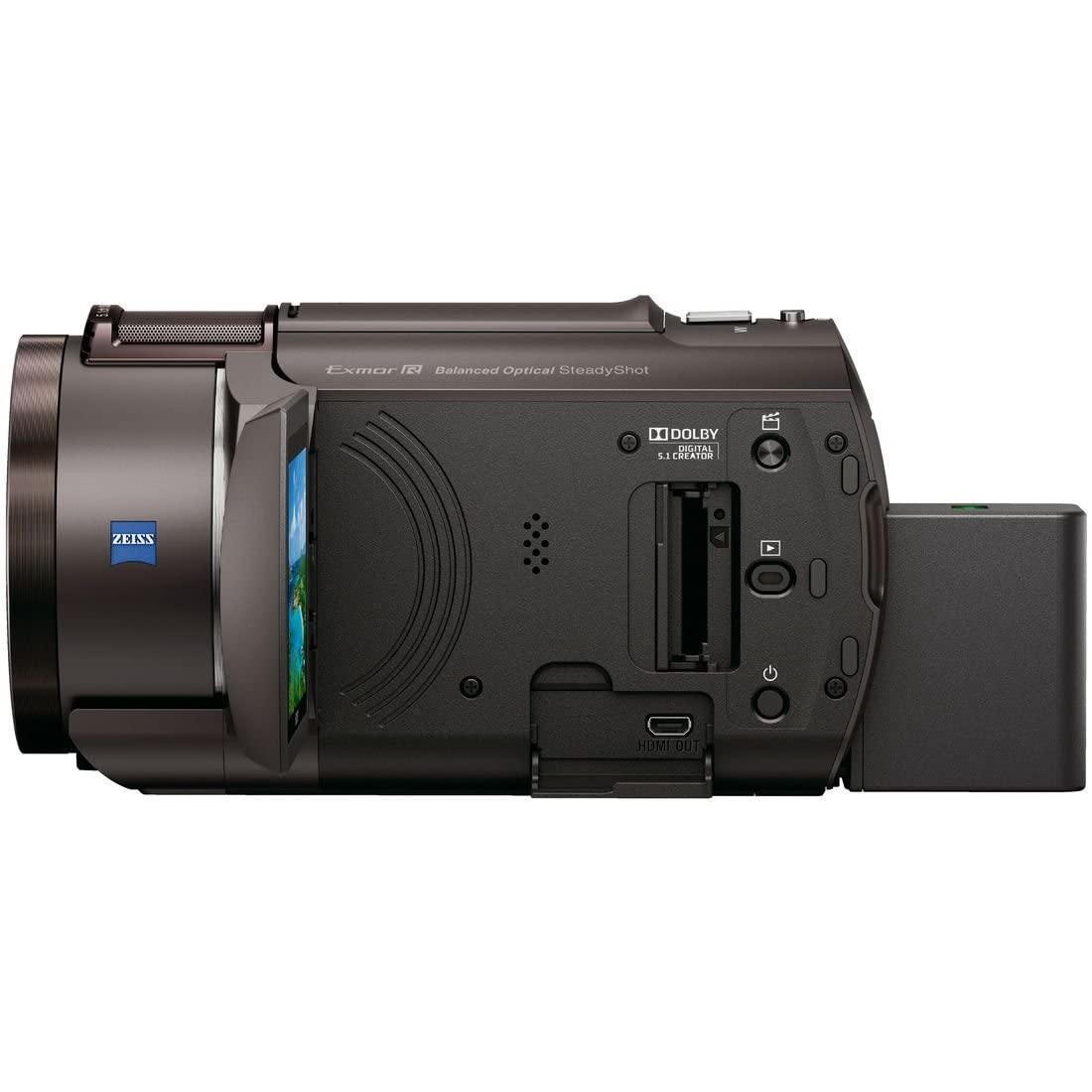 소니 핸디캠 브론즈브라운 FDR-AX45A 64GB 4K 캠코더 이미지 12