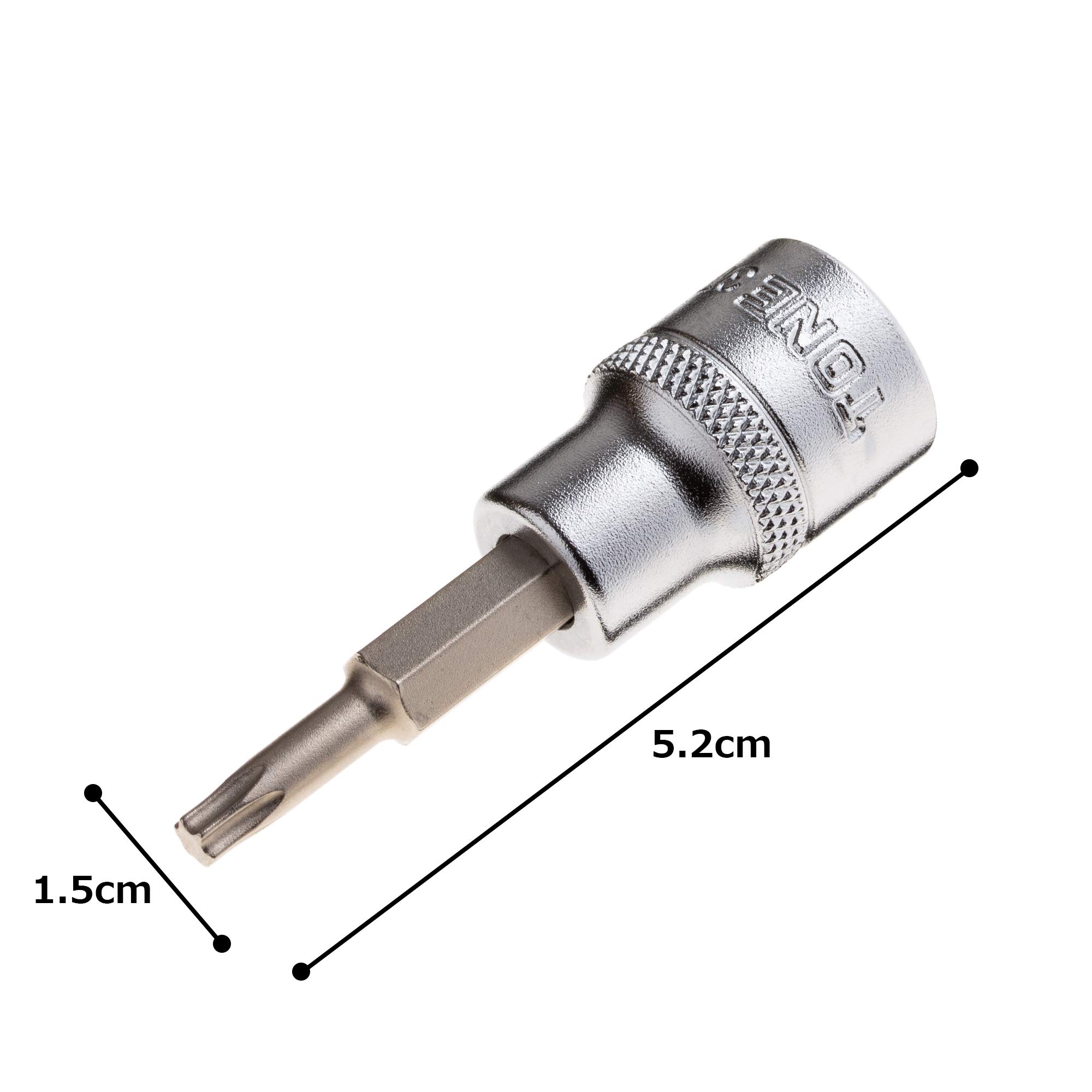 토네 3TX-T20 9.5mm 별렌치 소켓 강력형 이미지 3