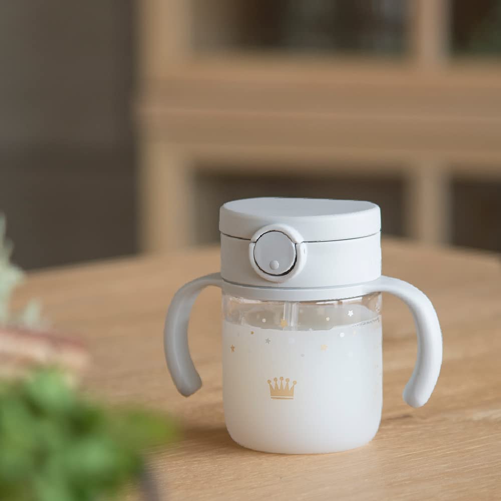리첼 아스타 라이트그레이 200ml 외출용 빨대컵 7개월 이미지 8