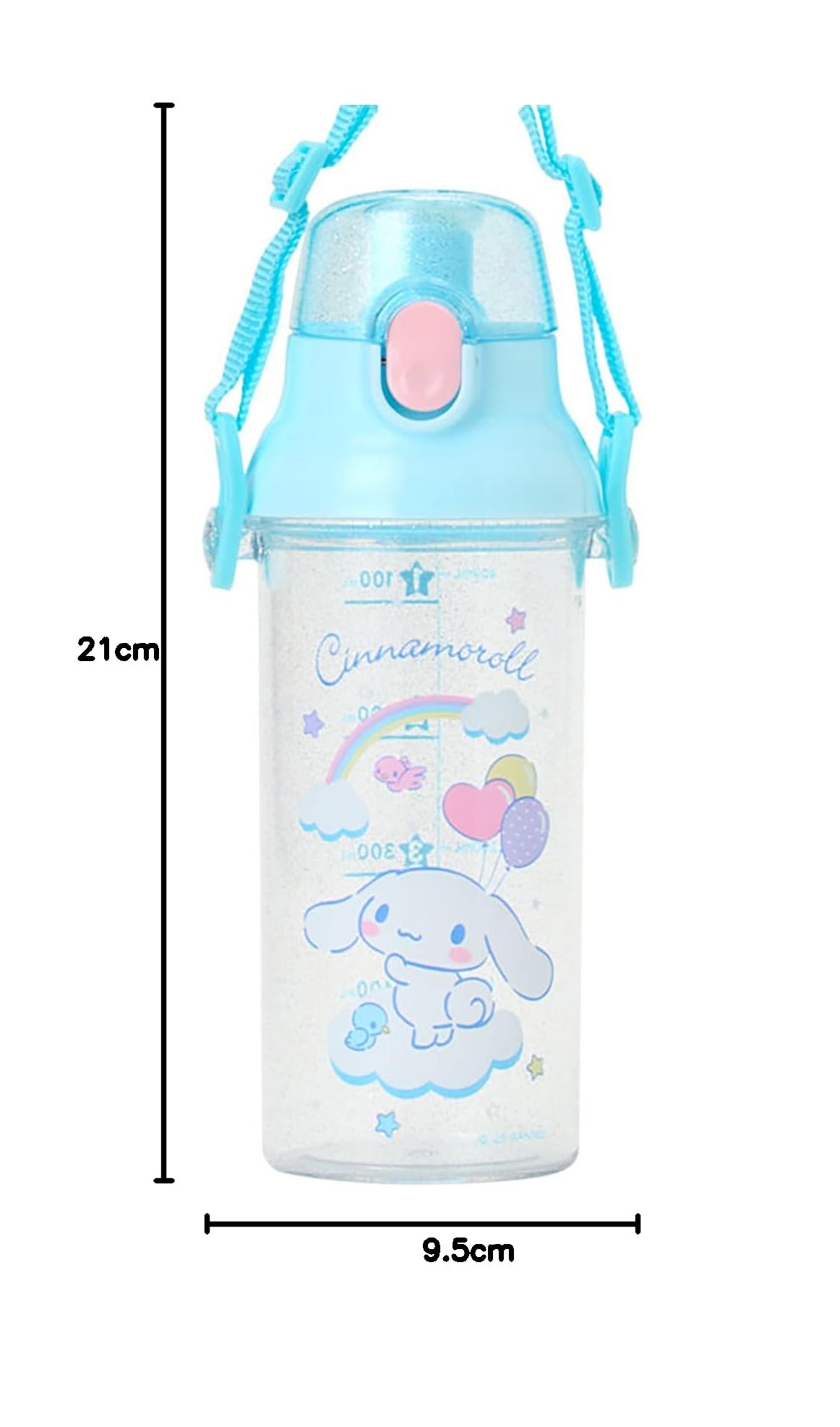 산리오 시나모롤 원터치 클리어 보틀 480ml 605743 이미지 5