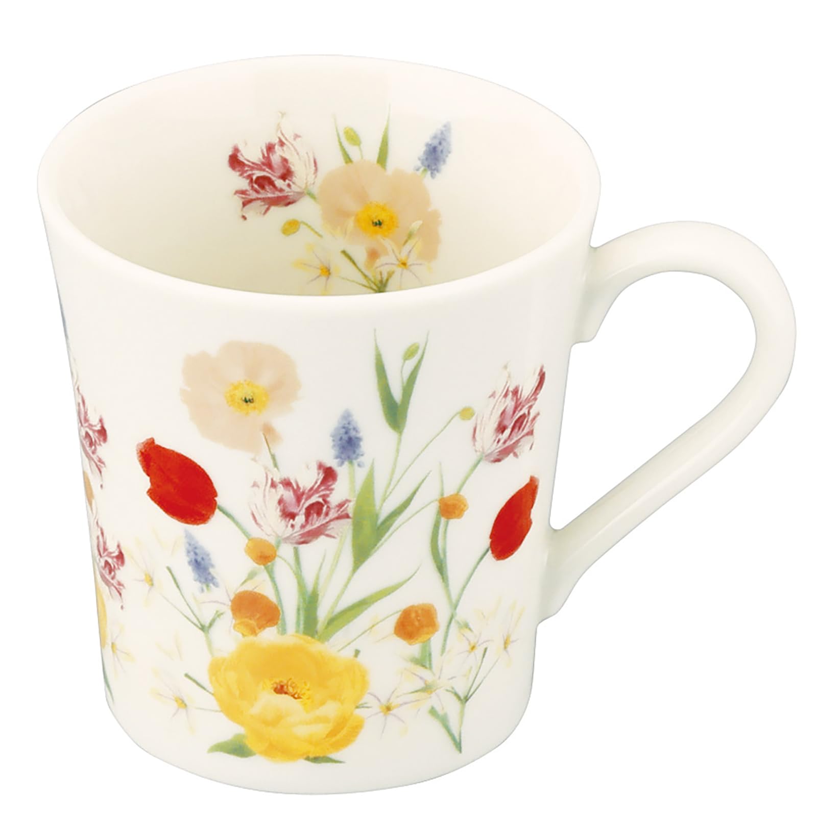 야마카 히비야카단 HBK11/12-13 300ml 머그컵 세트 미모사 튤립 이미지 7