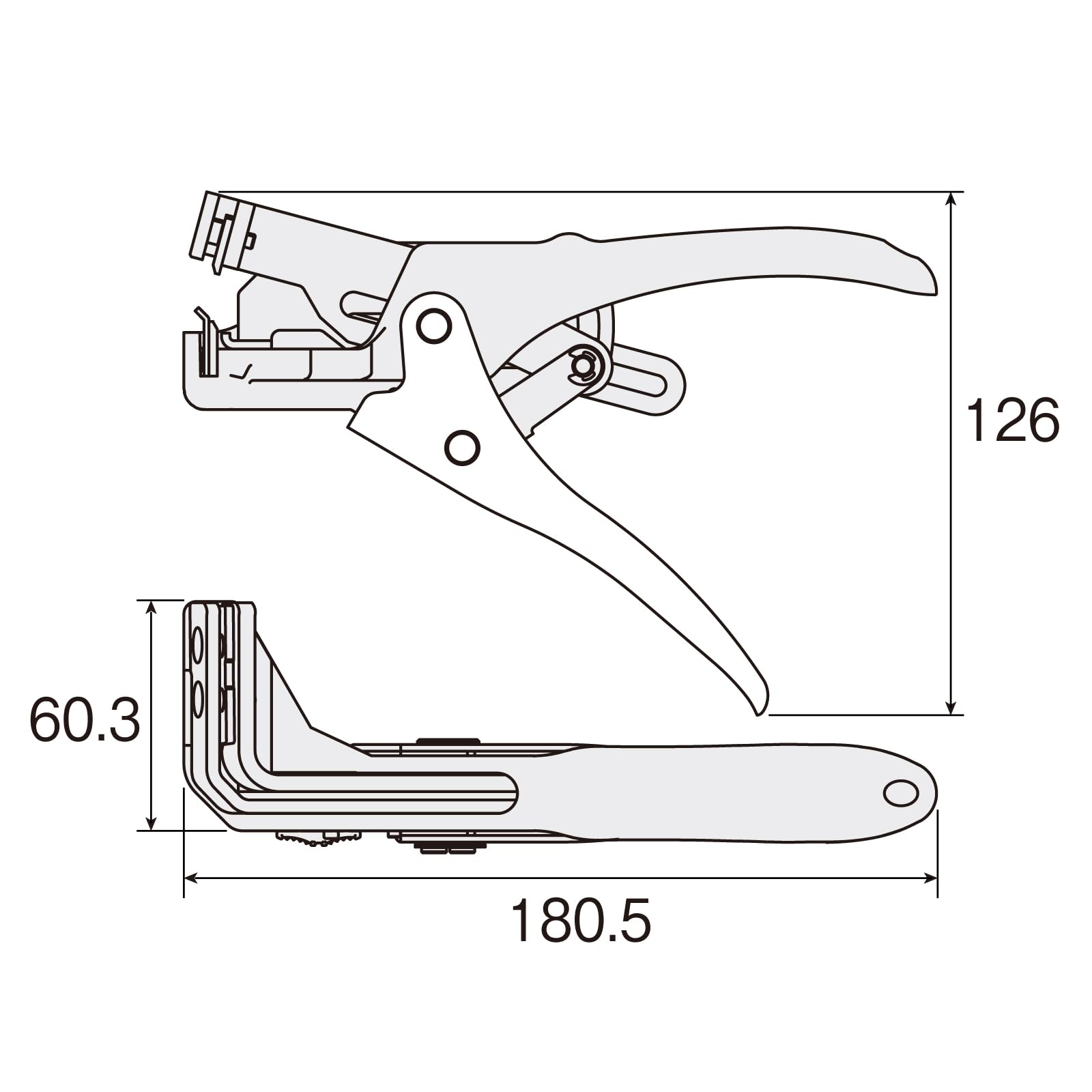 호잔 P-929 VVF 스트리퍼 전기공사 기능사 와이어 1.6 2.0mm 원액션 타입 이미지 6