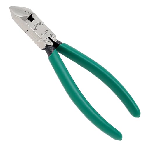엔지니어 사선니퍼 라운드 NN-46 159mm 편날 구멍 있음 이미지 2