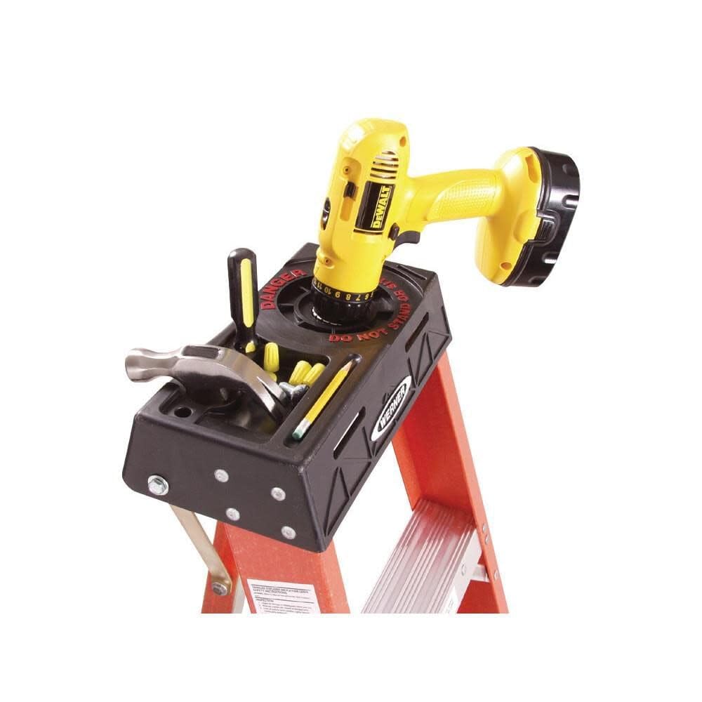 베르너 FTP6204 4피트 유리섬유 삼각 사다리 이미지 4