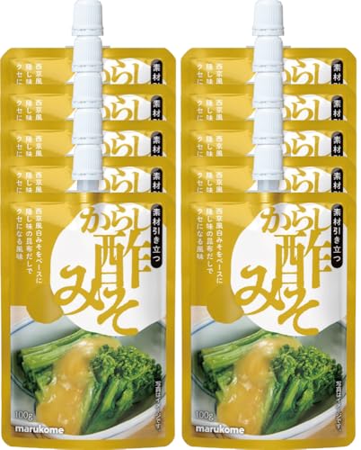 마루코메 겨자 초된장 100g 10개입 이미지 2