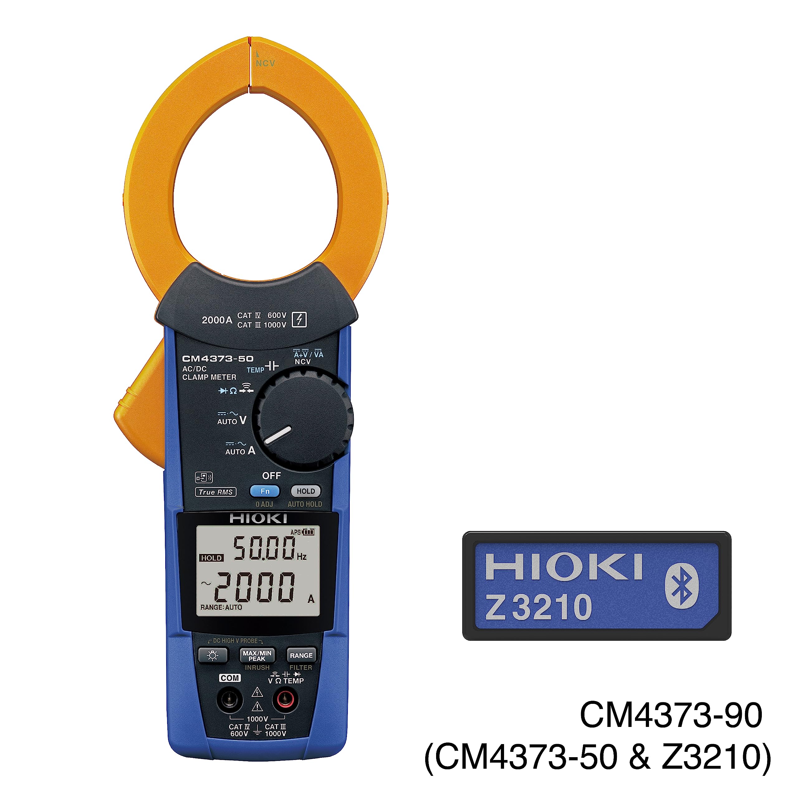 하이오키 CM4373-90 AC DC 2000A 클램프미터 Z3210 세트 진실효값 이미지 2
